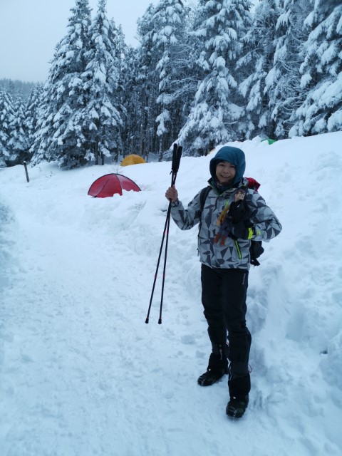 D4: 赤岳攻頂失敗 | 雪山•滑雪•露營•瘋狂玩盡日本 | 旅遊 露營 跑山 跑步 運動 水上活動 | Hidy Chan | hidychan.com