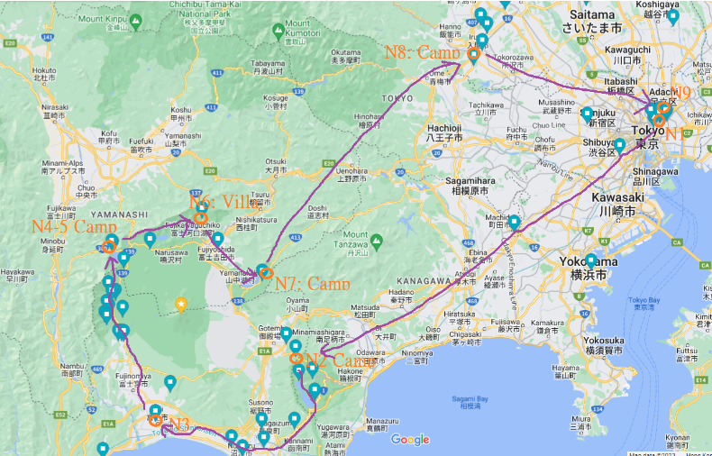 關於這次行程 | 六條蛋散富士山自駕遊 | 旅遊 露營 跑山 跑步 運動 水上活動 | Hidy Chan | hidychan.com