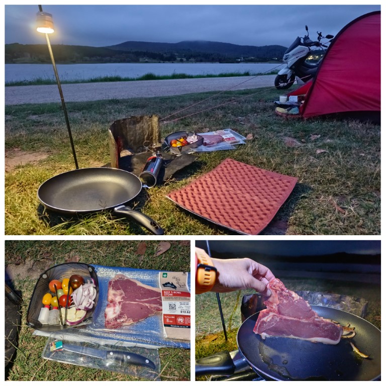 露營+飲食篇 | 首次南半球之澳洲電單車露營遊 | 旅遊 露營 跑山 跑步 運動 水上活動 | Hidy Chan | hidychan.com