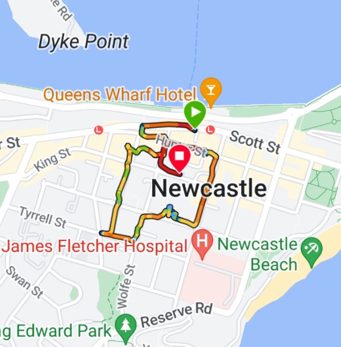 Newcastle Town | 首次南半球之澳洲電單車露營遊 | 旅遊 露營 跑山 跑步 運動 水上活動 | Hidy Chan | hidychan.com