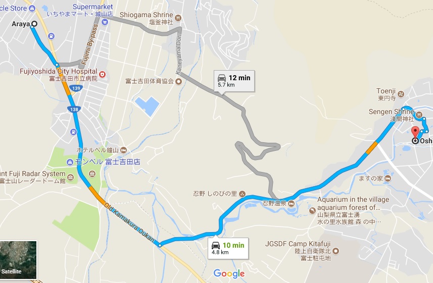 第三日(忍野八海) | 第一次一人邁向黑仔露營之旅 | 旅遊 露營 跑山 跑步 運動 水上活動 | Hidy Chan | hidychan.com