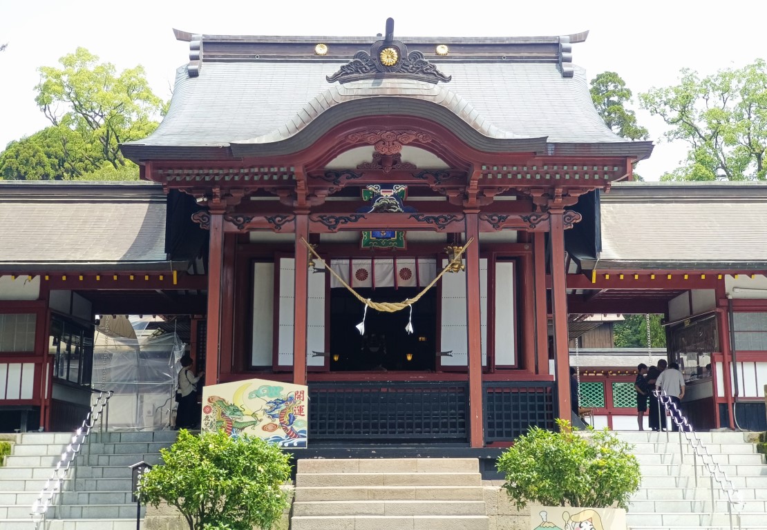 鹿児島神宮 | 玩盡日本全九州 | 旅遊 露營 跑山 跑步 運動 水上活動 | Hidy Chan | hidychan.com