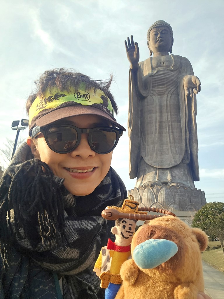 牛久大仏 | 首次自駕Camper Van | 旅遊 露營 跑山 跑步 運動 水上活動 | Hidy Chan | hidychan.com