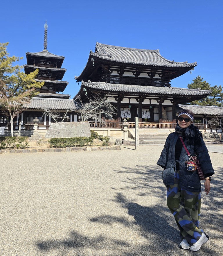 法隆寺 | 大阪郊遊遊露營車過新年 | hidychan.com