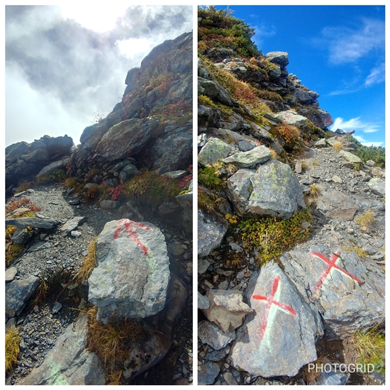 D5: 北岳山>北岳山莊 | 自己一人出走挑戰日本神山之旅 | 旅遊 露營 跑山 跑步 運動 水上活動 | Hidy Chan | hidychan.com