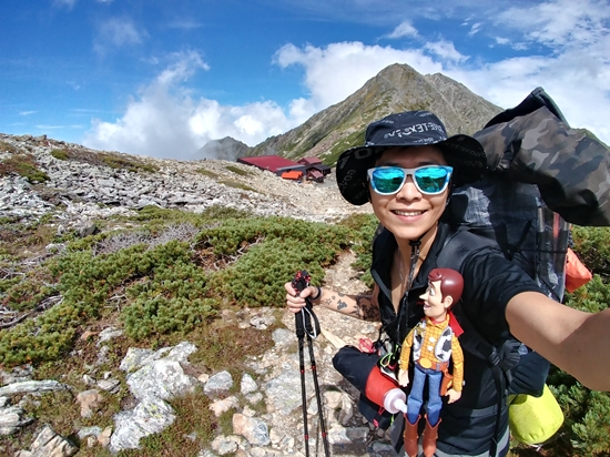 D5: 北岳山莊>間ノ岳 | 自己一人出走挑戰日本神山之旅 | 旅遊 露營 跑山 跑步 運動 水上活動 | Hidy Chan | hidychan.com