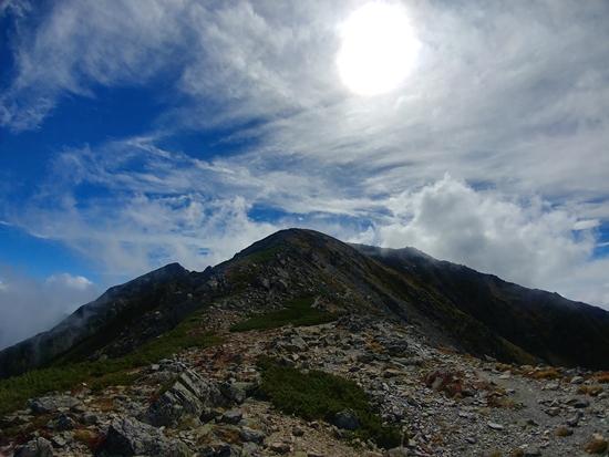 D5: 北岳山莊>間ノ岳 | 自己一人出走挑戰日本神山之旅 | 旅遊 露營 跑山 跑步 運動 水上活動 | Hidy Chan | hidychan.com