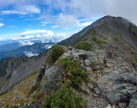 D5: 北岳山莊>間ノ岳 | 自己一人出走挑戰日本神山之旅 | 旅遊 露營 跑山 跑步 運動 水上活動 | Hidy Chan | hidychan.com