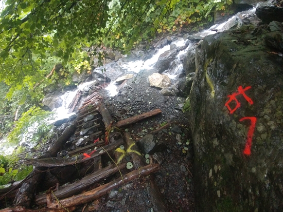 D6: 農鳥岳>大門沢小屋 | 自己一人出走挑戰日本神山之旅 | 旅遊 露營 跑山 跑步 運動 水上活動 | Hidy Chan | hidychan.com