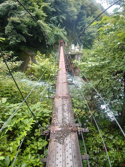 D7: 大門沢小屋>奈良田第一発電所 | 自己一人出走挑戰日本神山之旅 | 旅遊 露營 跑山 跑步 運動 水上活動 | Hidy Chan | hidychan.com