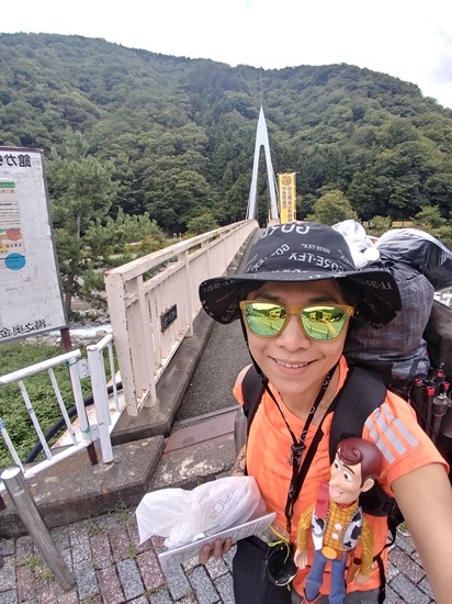 D7: 下部溫泉駅 | 自己一人出走挑戰日本神山之旅 | 旅遊 露營 跑山 跑步 運動 水上活動 | Hidy Chan | hidychan.com