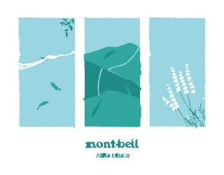 日本Montbell特別T
